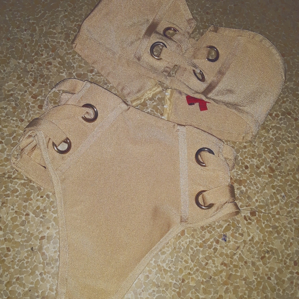 Two piece bathing suit